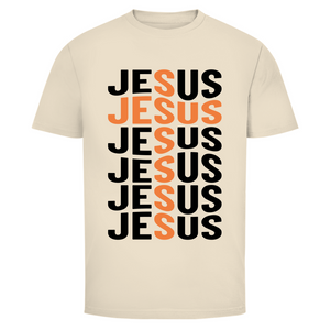 Herren T-Shirt jesus kreuz