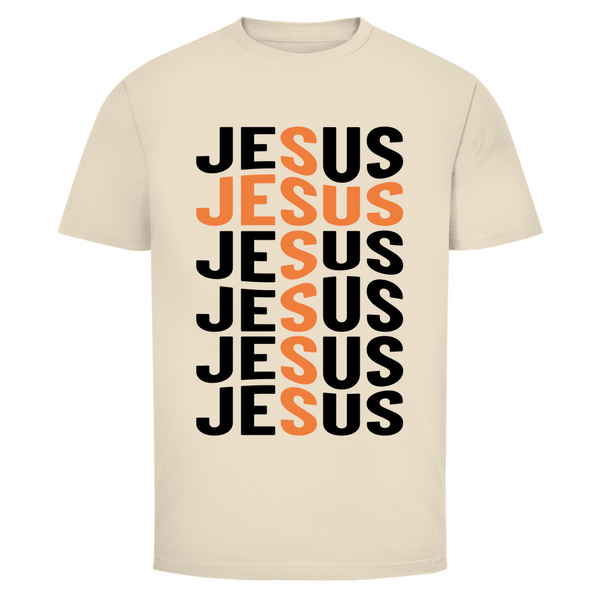 Herren T-Shirt jesus kreuz