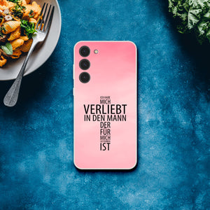 ich habe mich verliebt Samsung-Hülle