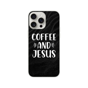 coffee and jesus iPhone-Hülle