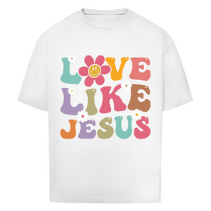 Oversize T-Shirt love like jesus retro