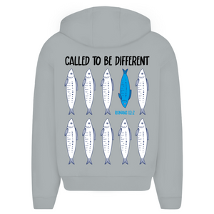 Oversize Zipper Hoodie called to be different romans 12:2