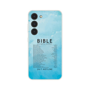bible emegrency numbers Samsung-Hülle