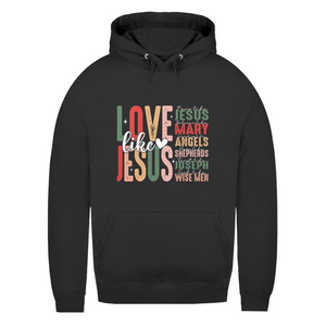 Damen Hoodie love like jesus