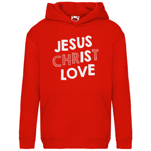 Kinder Hoodie jesus christ love