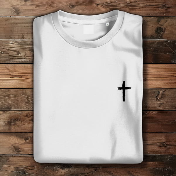 Damen Bio T-Shirt kreuz