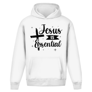 Oversize Hoodie Ohne Kordel jesus is essential