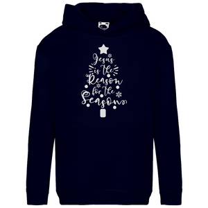 Kinder Hoodie jesus is the reason tannenbaum