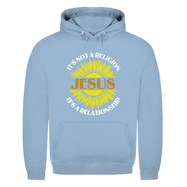 Herren Hoodie jesus its a repationship