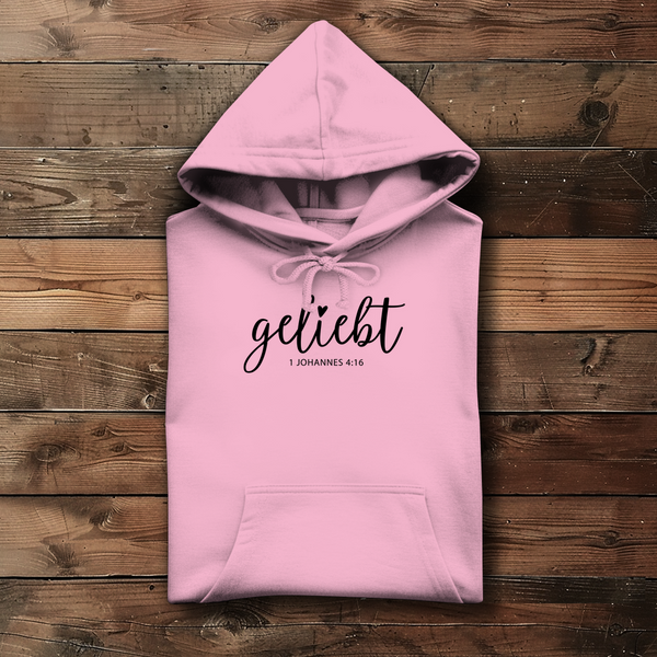 Damen Hoodie geliebt