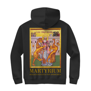 Herren Zipper Hoodie martyrium ignatius von antiochien