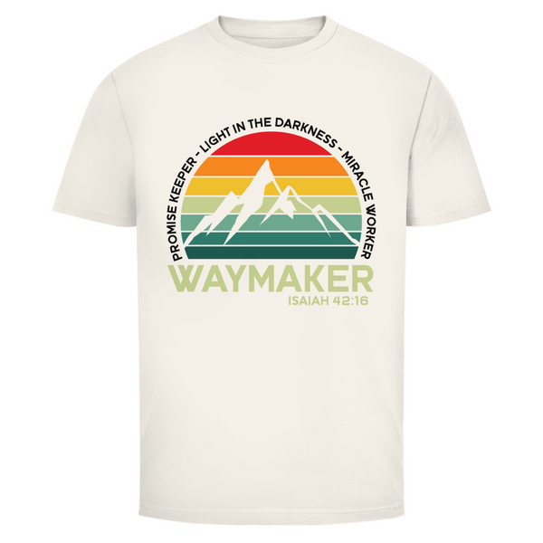 Herren T-Shirt waymaker isaiah 42:16