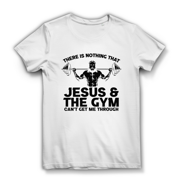 Damen Bio T-Shirt jesus and gym