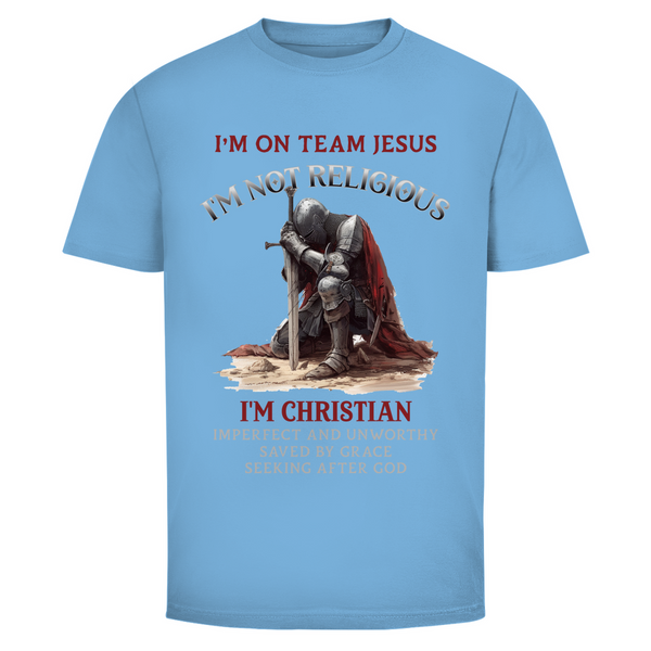 Herren T-Shirt i am christian