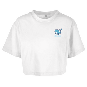 Damen Oversize Crop Top i ate jonah