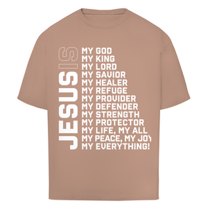 Oversize T-Shirt jesus is my god