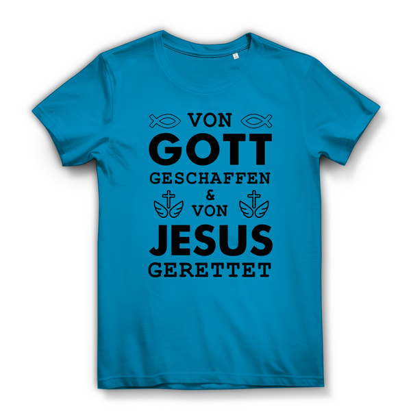 Damen Bio T-Shirt von gott geschaffen