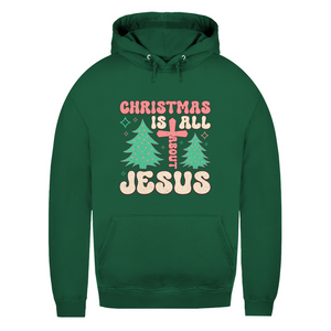 Damen Hoodie christmas is all about jesus