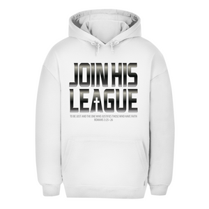 Unisex Oversize Hoodie join his league romans 3:25-26