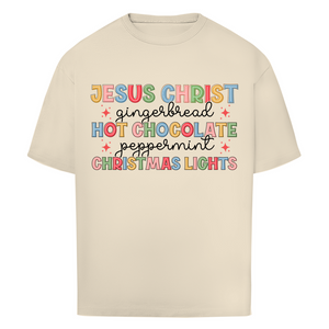 Oversize T-Shirt jesus christ gingerbread