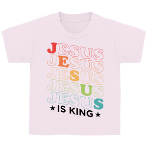 Kinder T-Shirt jesus is king
