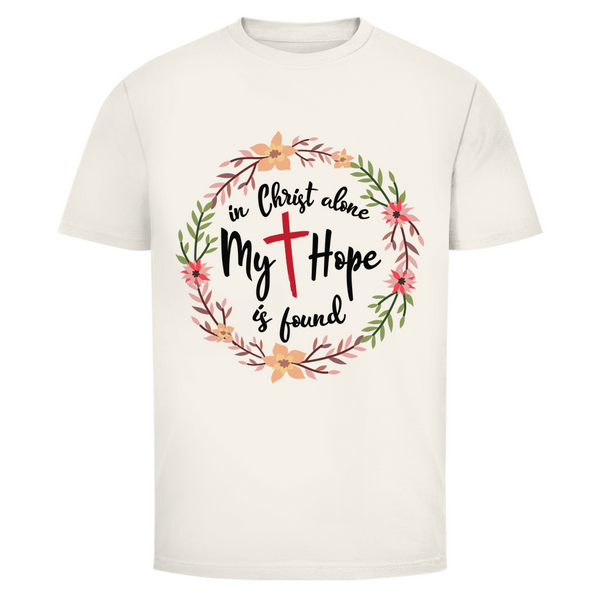 Herren T-Shirt in christ alone my hope is found