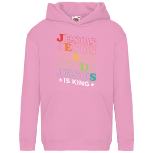 Kinder Hoodie jesus is king