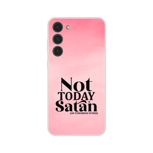 not today satan Samsung-Hülle
