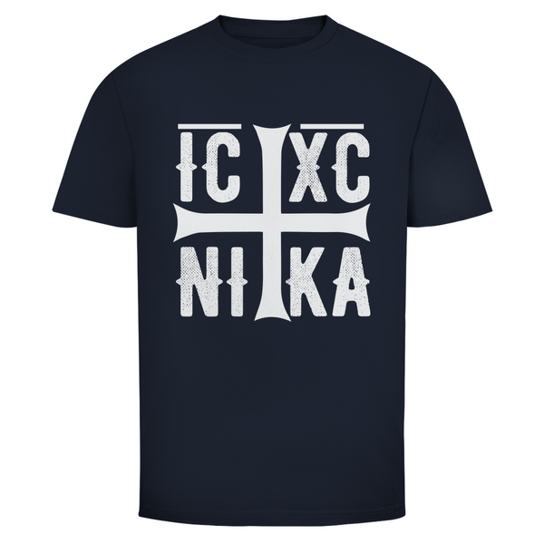 Herren T-Shirt ICXC NIKA orthodox griechisch