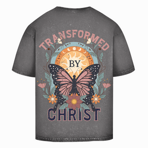 Oversize Washed T-Shirt transformed by christ