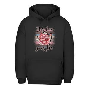 Unisex Oversize Hoodie his love gives life