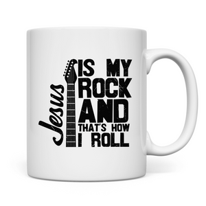 Tasse jesus is my rock gitarrenspieler