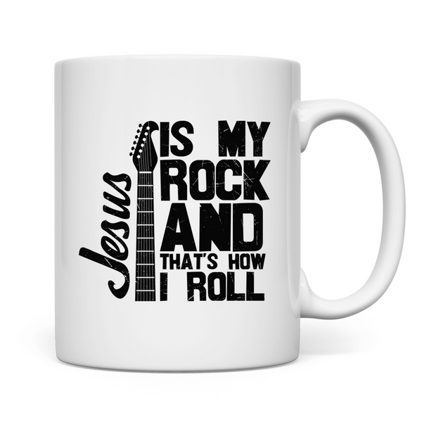 Tasse jesus is my rock gitarrenspieler