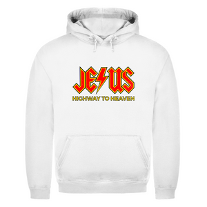 Herren Hoodie jesus highway to heaven