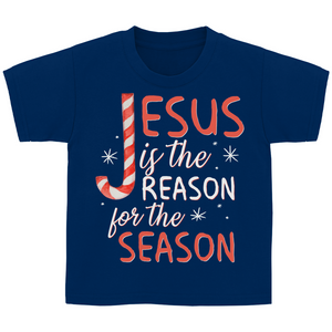 Kinder T-Shirt jesus is the reason for the season