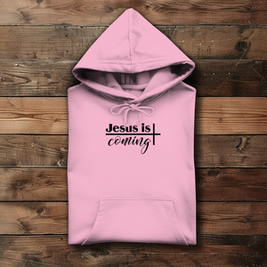 Damen Hoodie jesus is comig