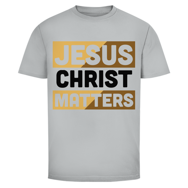 Herren T-Shirt jesus christ matters