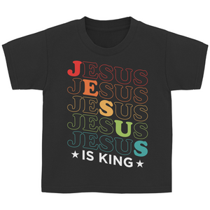 Kinder T-Shirt jesus is king
