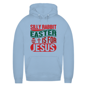 Damen Hoodie silly rabbit easter is for jesus