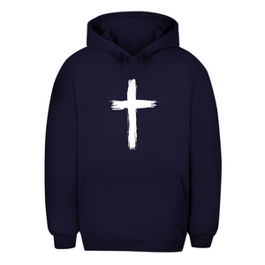 Unisex Oversize Hoodie kreuz