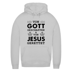 Damen Hoodie von gott geschaffen