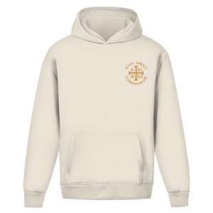 Oversize Hoodie Ohne Kordel ICXC NIKA orthodox griechisch