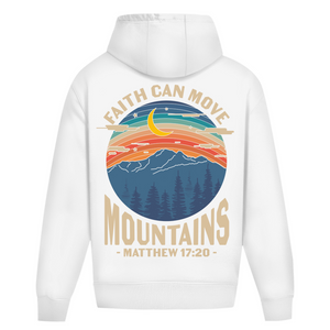 Oversize Hoodie Ohne Kordel faith can move mountains matthew 17:20