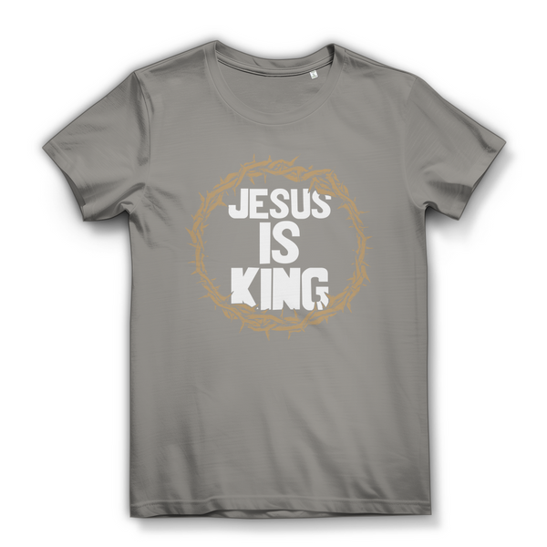 Damen Bio T-Shirt jesus is king dornenkrone