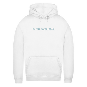 Damen Hoodie faith over fear psalm 118:6