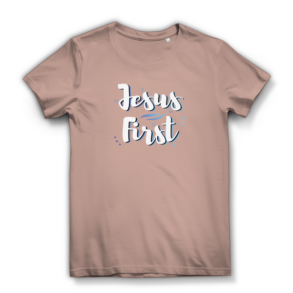 Damen Bio T-Shirt jesus first