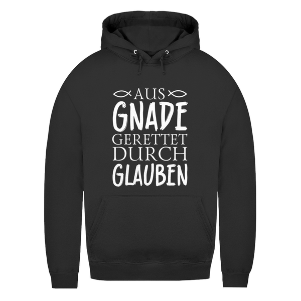 Damen Hoodie aus gnade gerettet