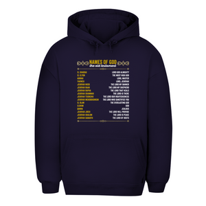 Unisex Oversize Hoodie names of god