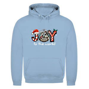 Herren Hoodie joy to the world
