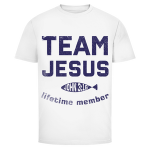 Herren T-Shirt team jesus john 3:16